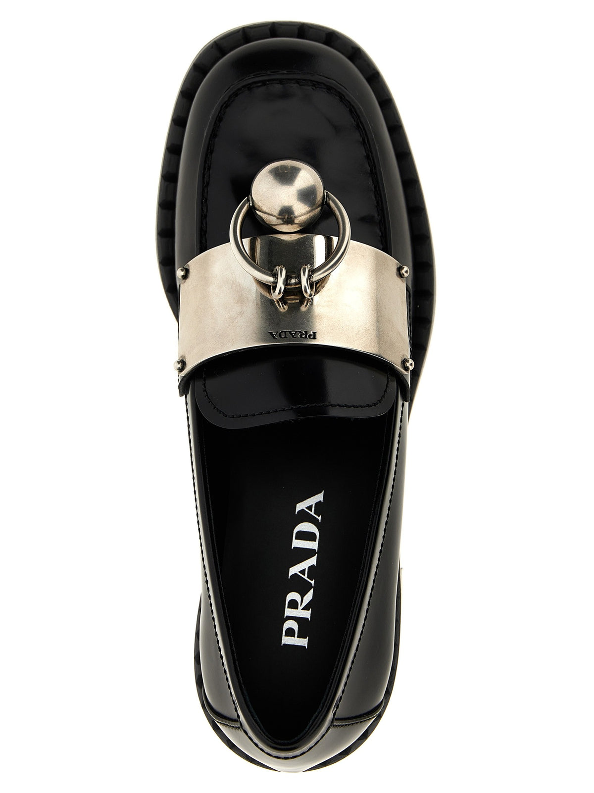 PRADA - Piercing loafers