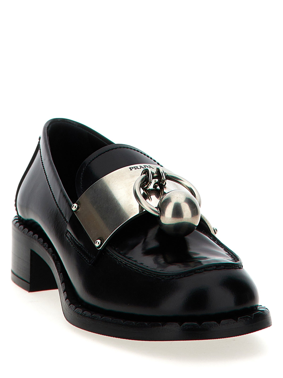 PRADA - Piercing loafers