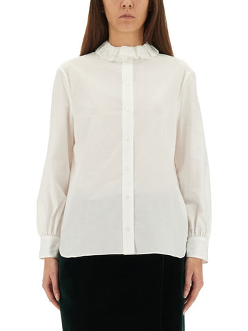 Saint Laurent - PIERROT COLLAR SHIRT pierrot-collar-shirt