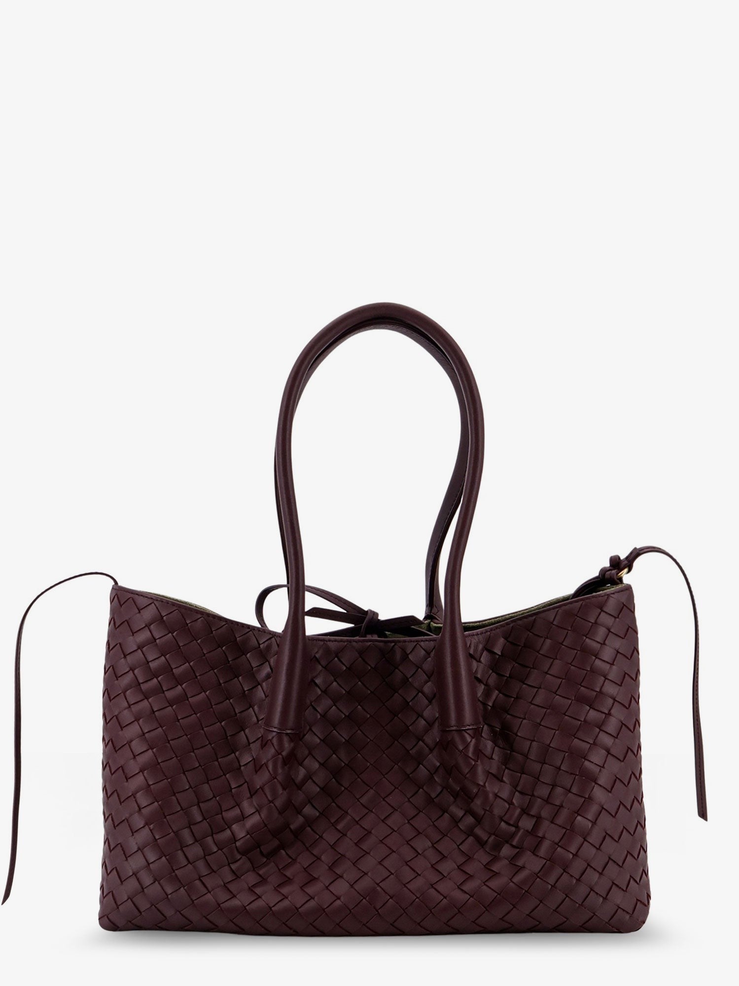 Bottega Veneta - Pinacoteca leather handbag with Intrecciato motif
