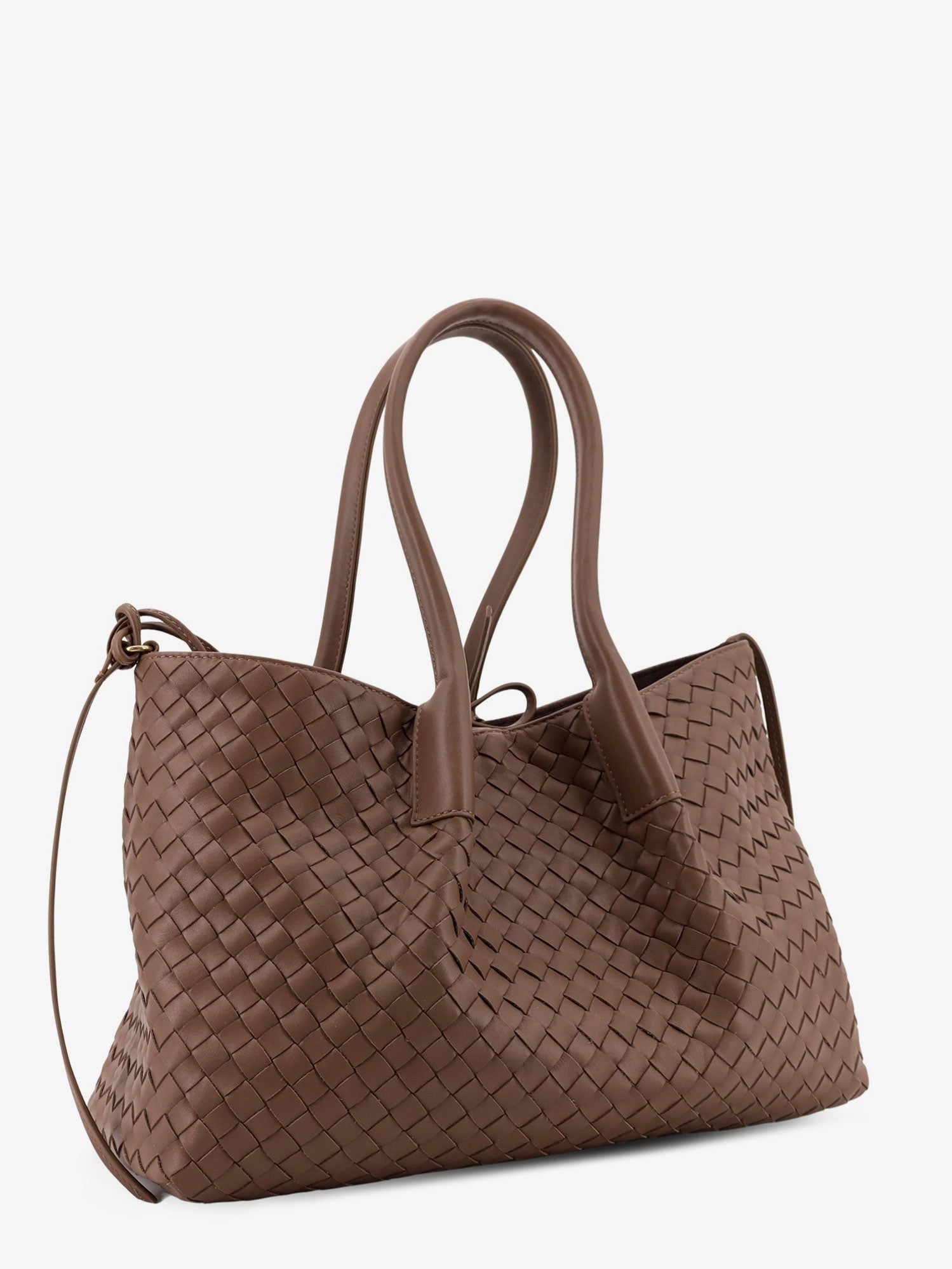Bottega Veneta Bottega Veneta - Pinacoteca leather handbag with Intrecciato motif