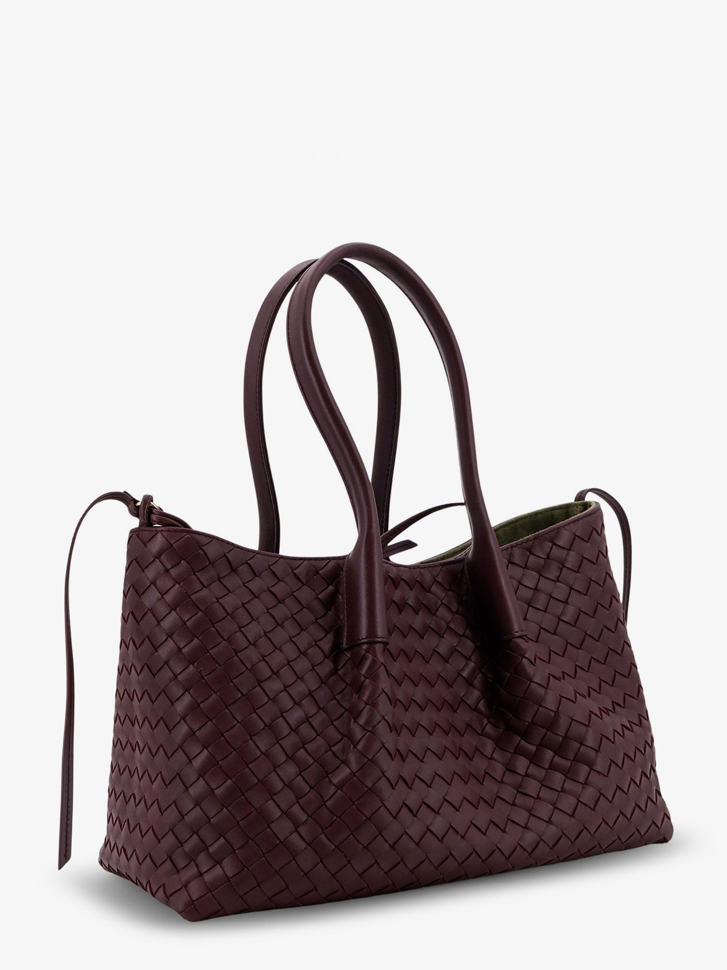 Bottega Veneta - Pinacoteca leather handbag with Intrecciato motif