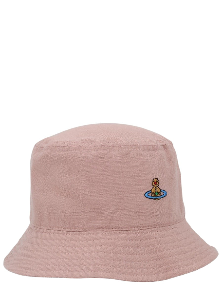 Vivienne Westwood CAPPELLO "BUCKET" CON LOGO ORB