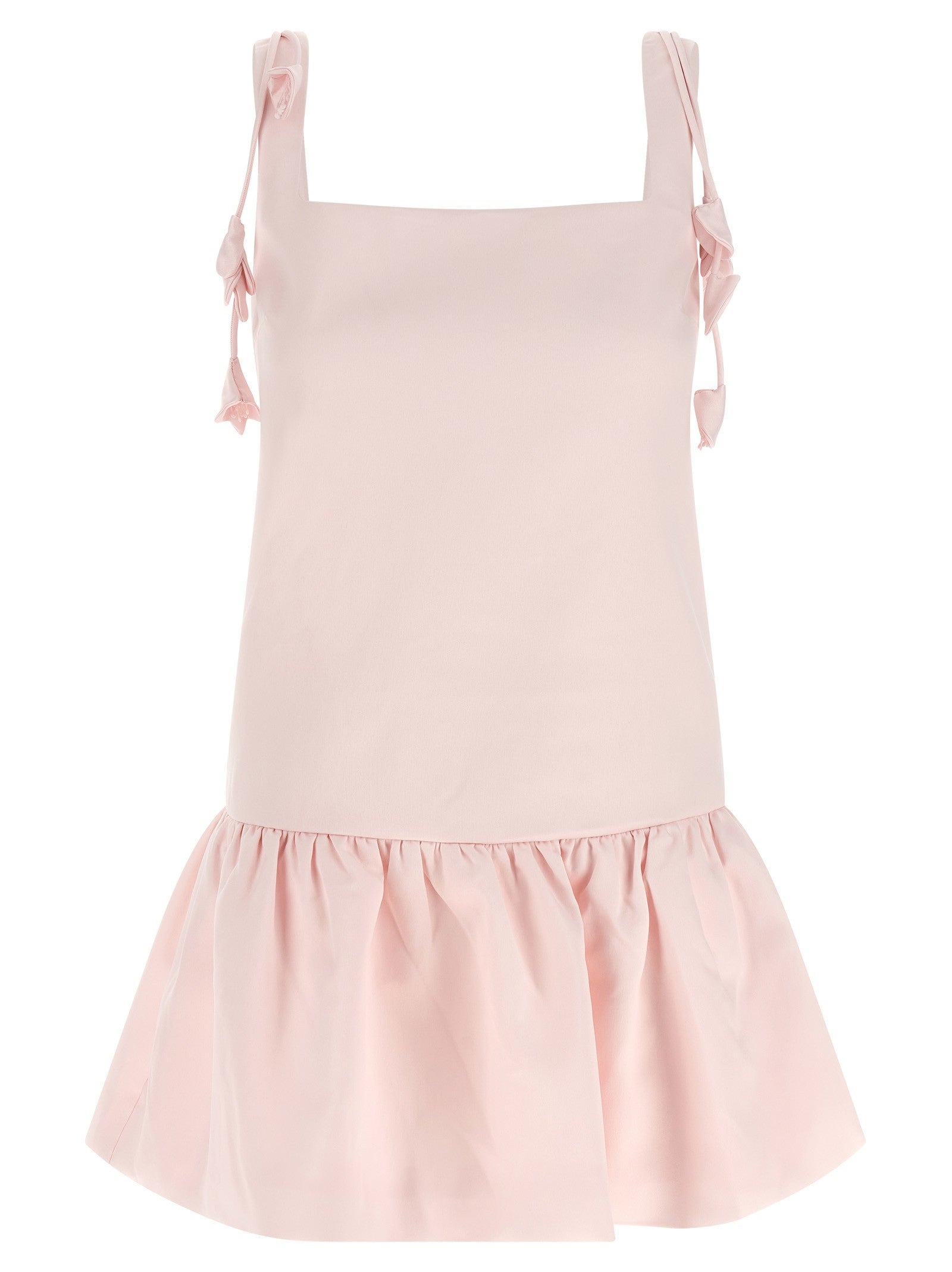 SELF PORTRAIT - 'Pink Flower Taffetà' dress