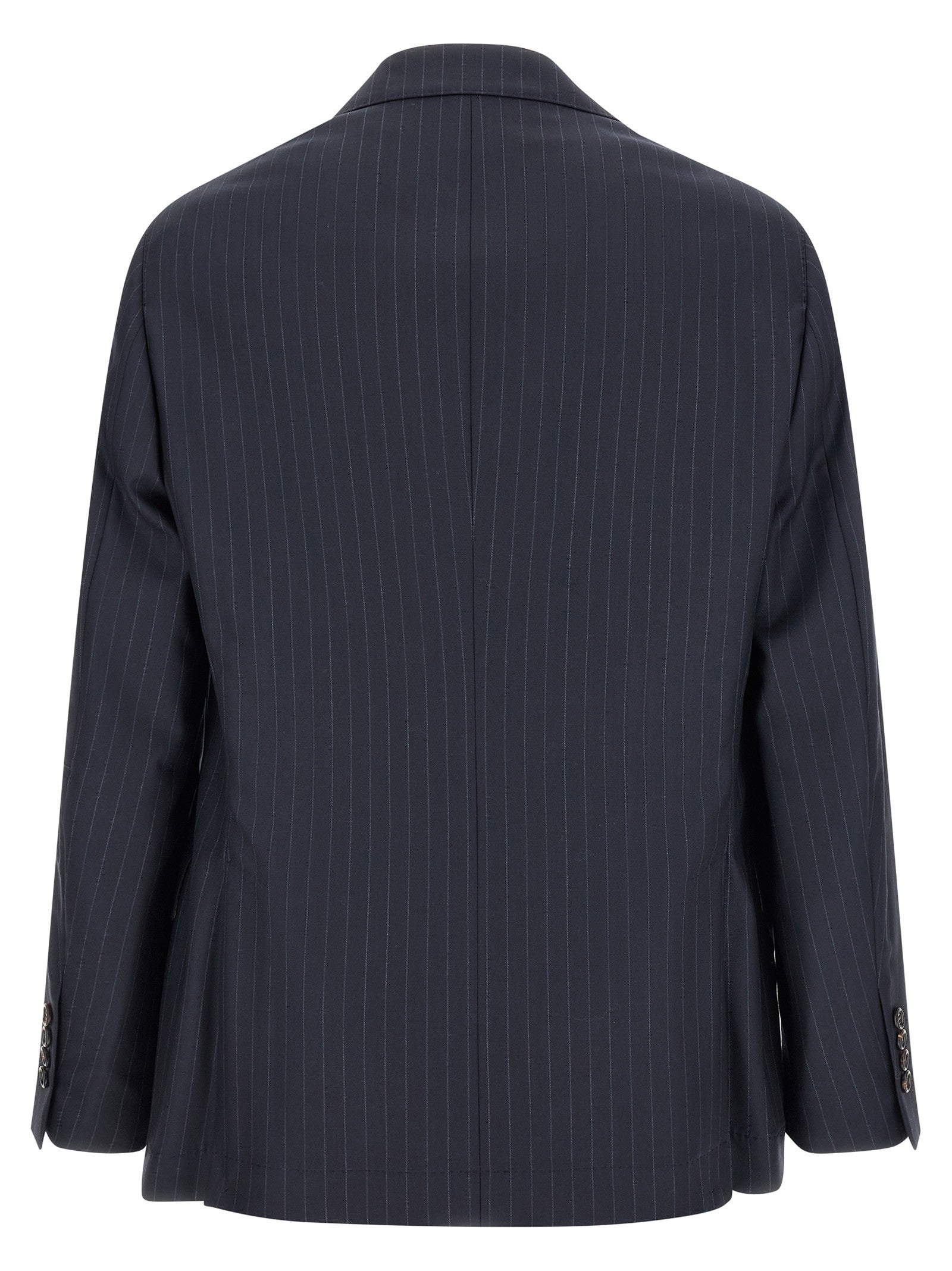 Brunello Cucinelli - Pinstripe batavia blazer
