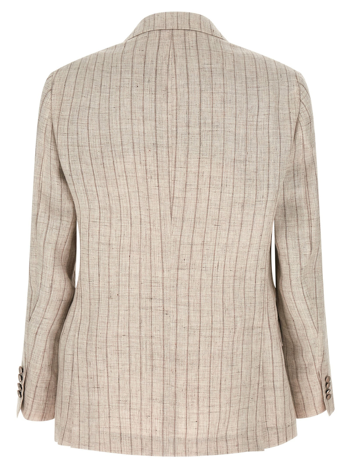 Brunello Cucinelli - Pinstripe twill blazer