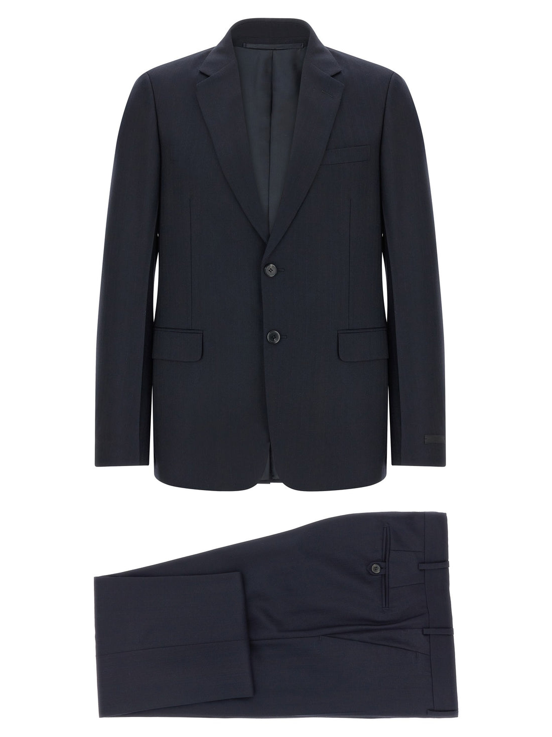 PRADA - Pinstriped dress Blue