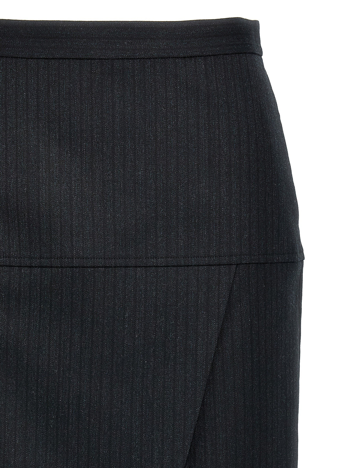 Fendi - Pinstriped wool skirt pinstriped-wool-skirt
