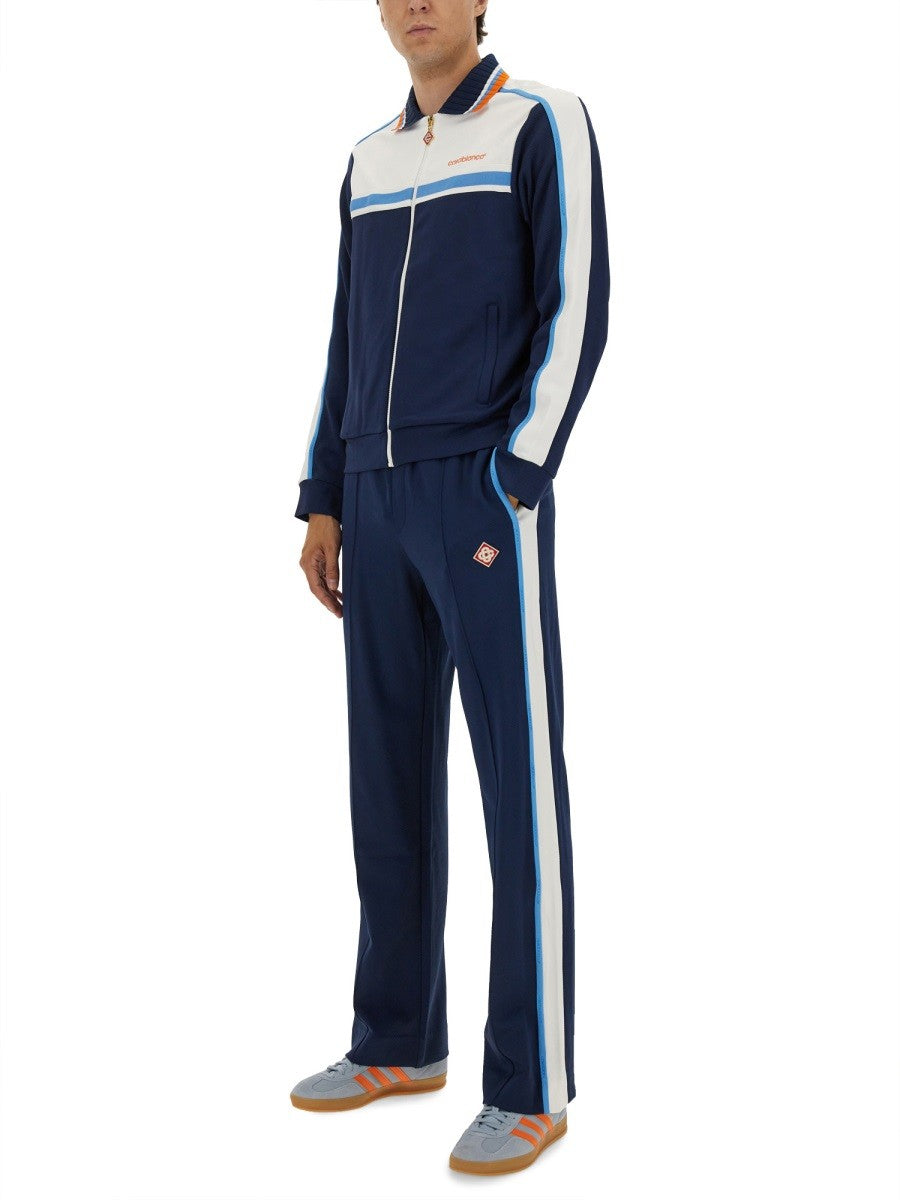PIQUE TRACK PANTS
