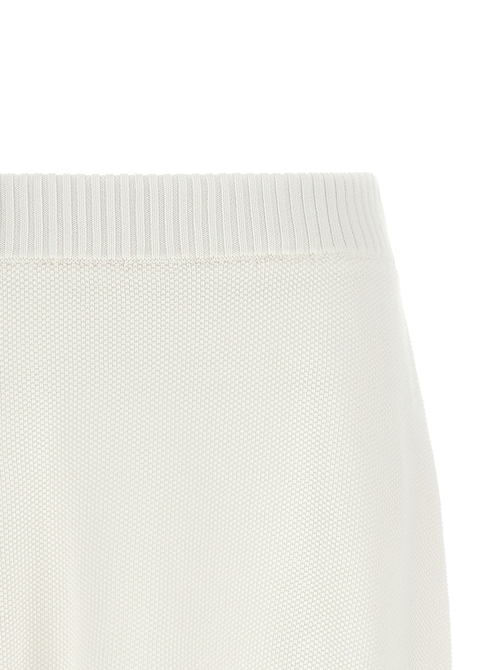 Brunello Cucinelli - Piquet-effect skirt - 'Active' line