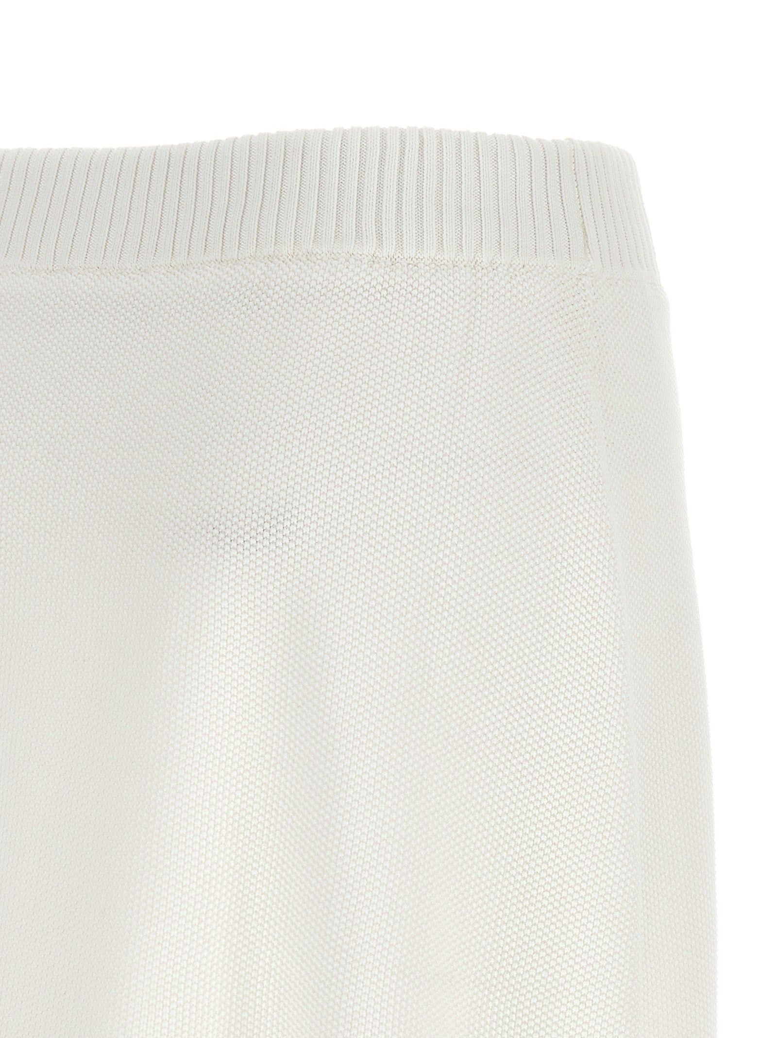 Brunello Cucinelli - Piquet-effect skirt - 'Active' line