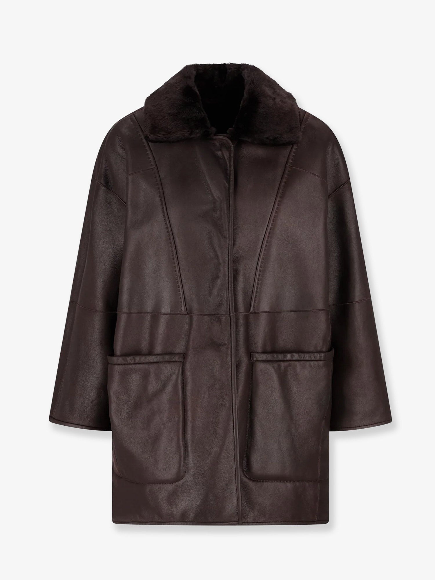 Pirenei reversible sheepskin coat