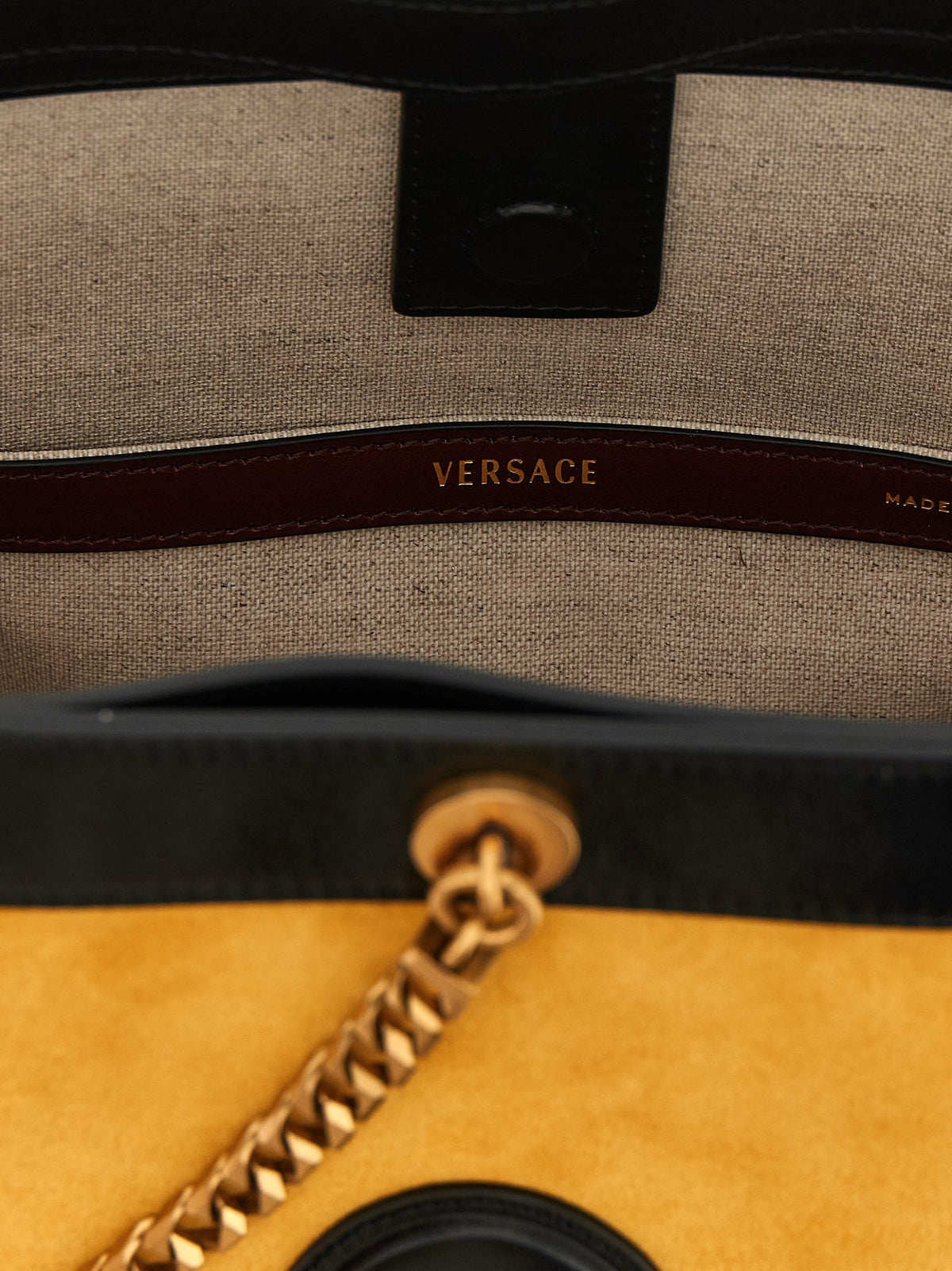 Versace - 'Pivot' small bucket bag