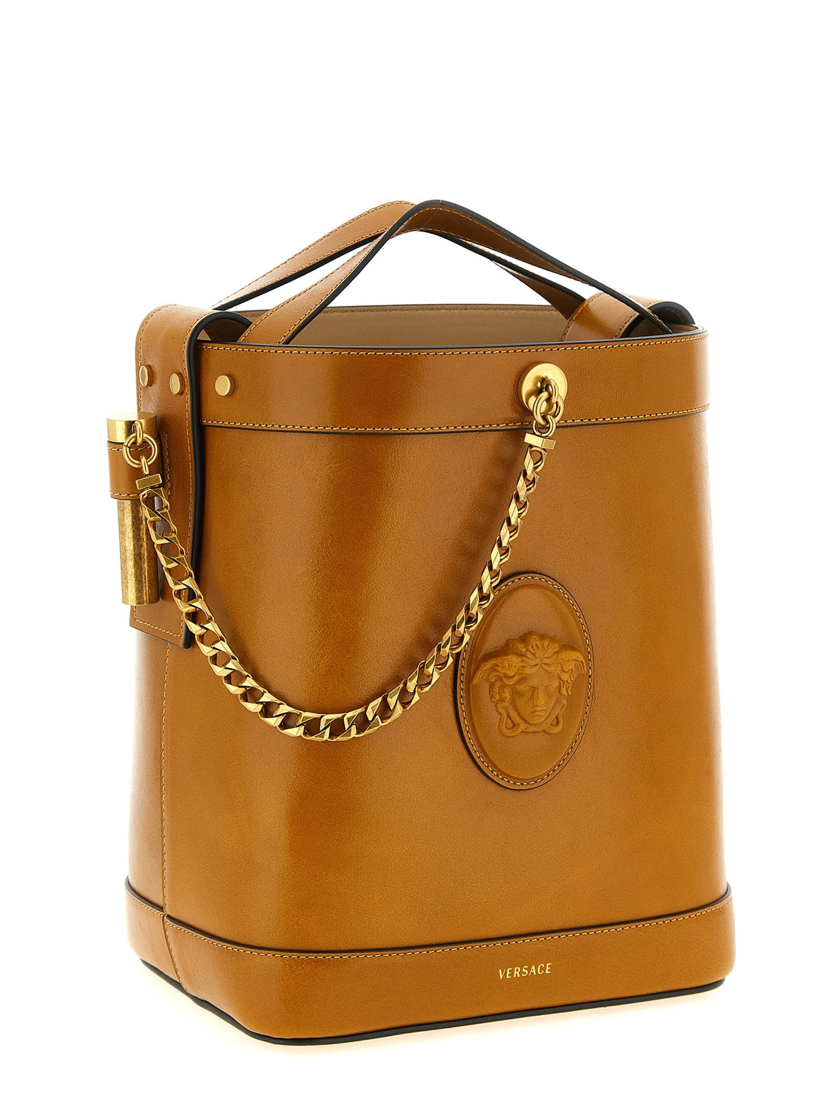 Versace - 'Pivot' small bucket bag