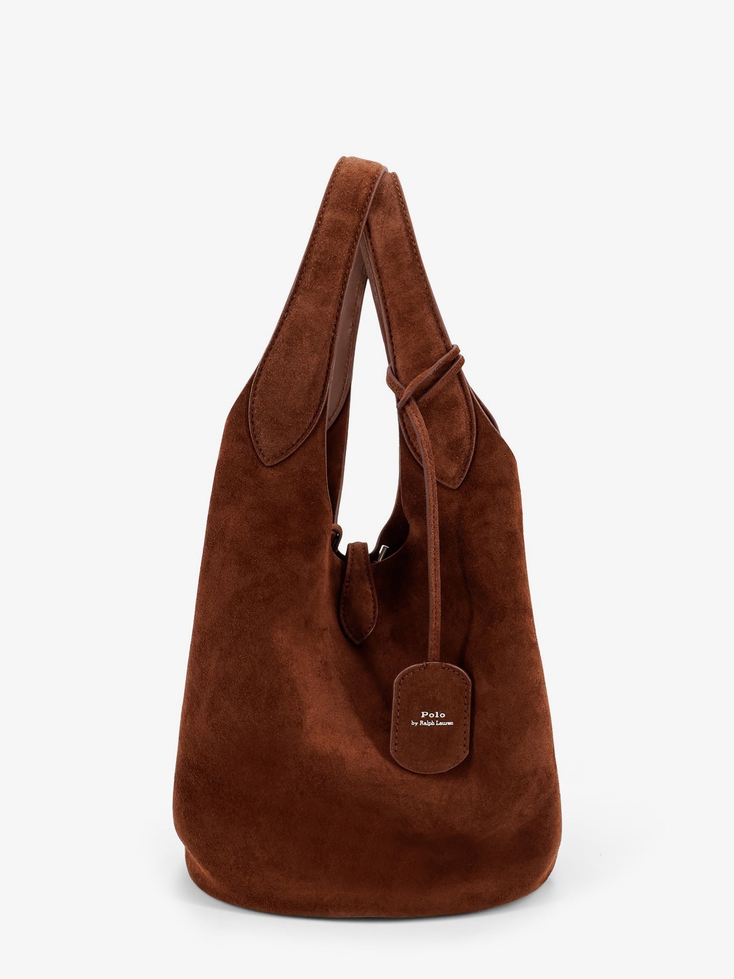 Polo Ralph Lauren - Play suede shoulder bag with contrasting logo