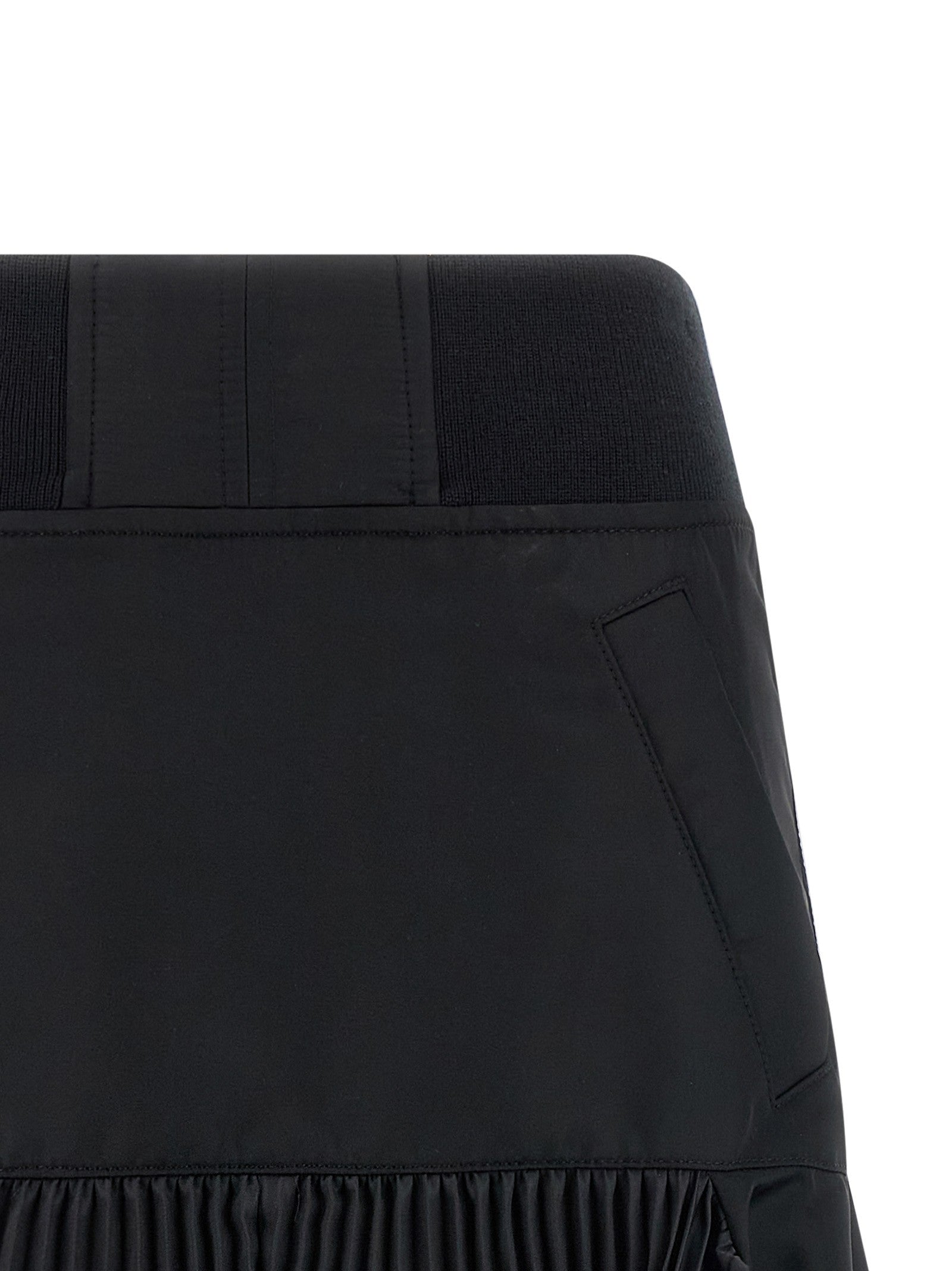 SACAI - Pleated insert skirt