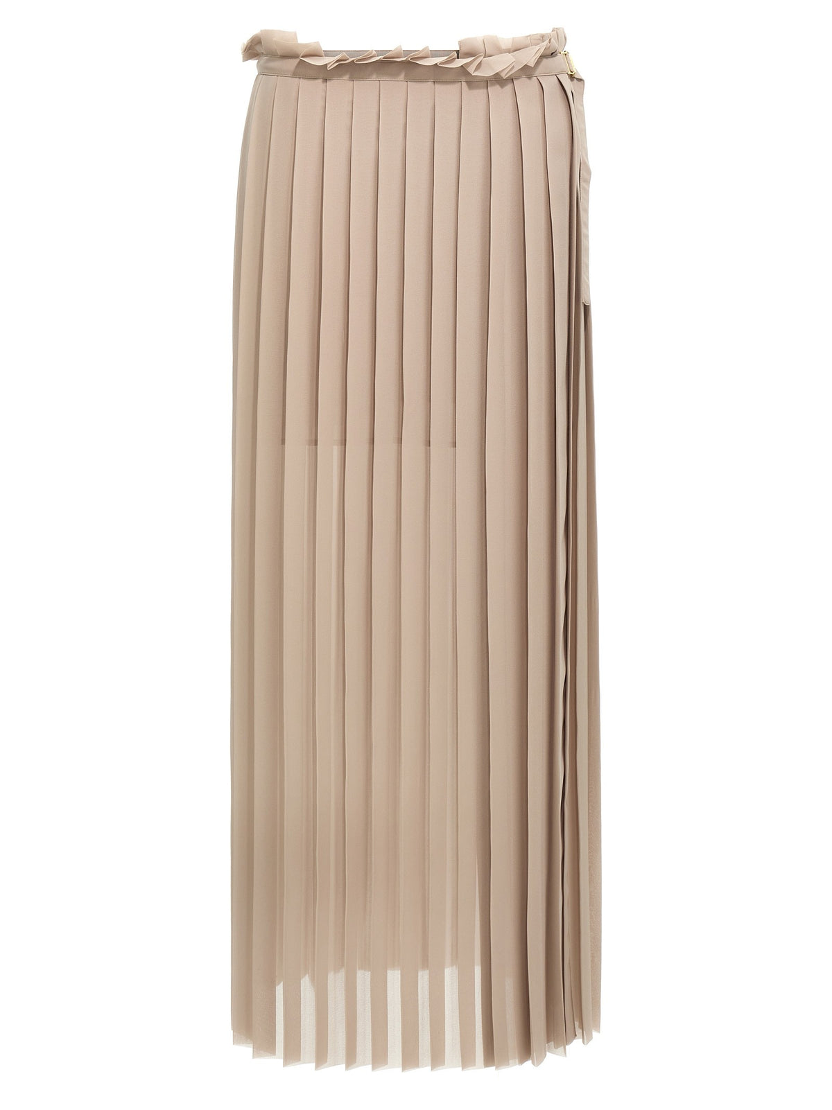 AMI PARIS - 'Pleated' skirt beige 38 FR