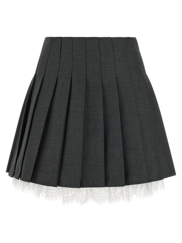 SELF PORTRAIT - Pleated skirt