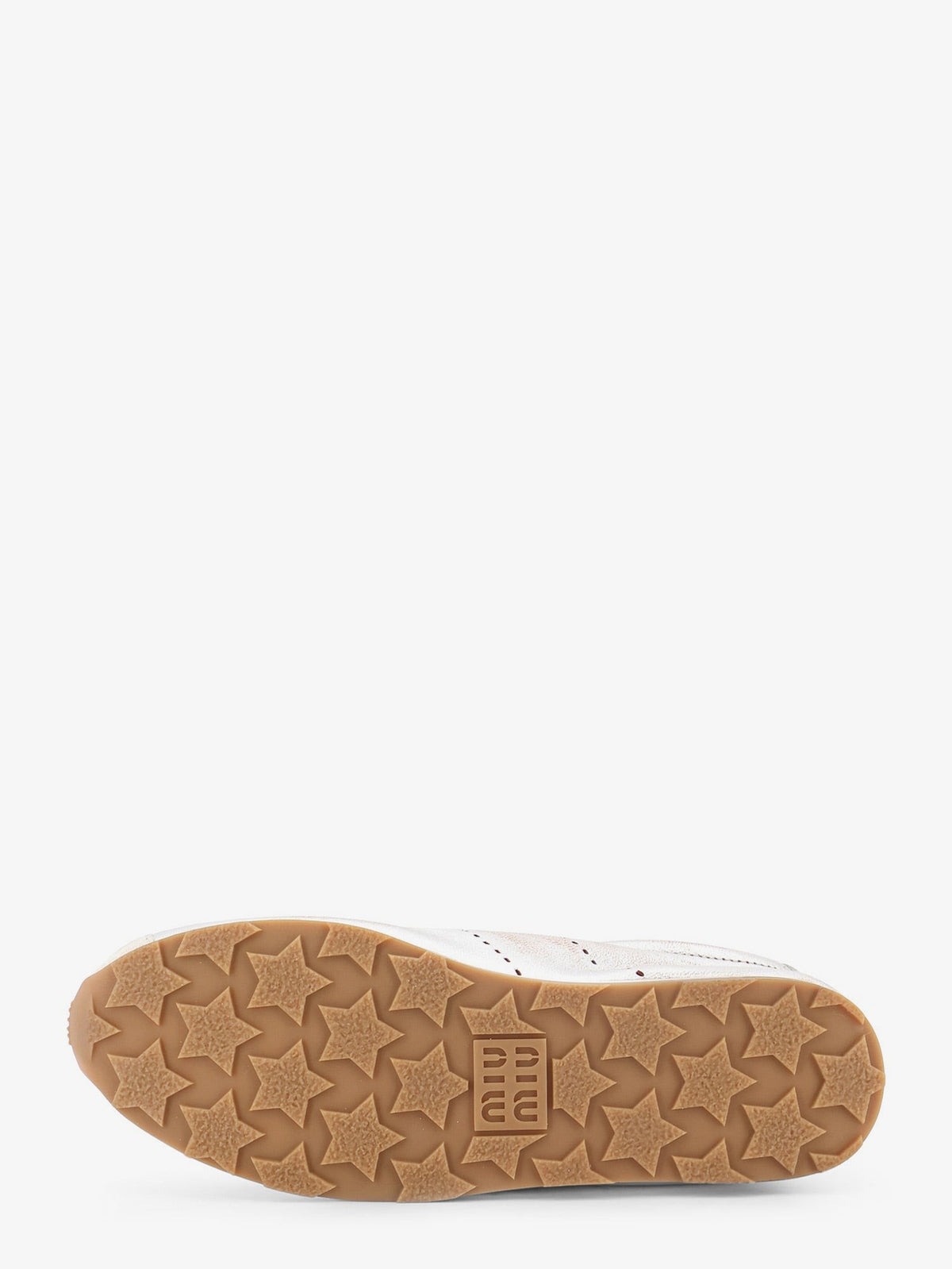 Miu Miu - Plume vintage silver leather sneakers