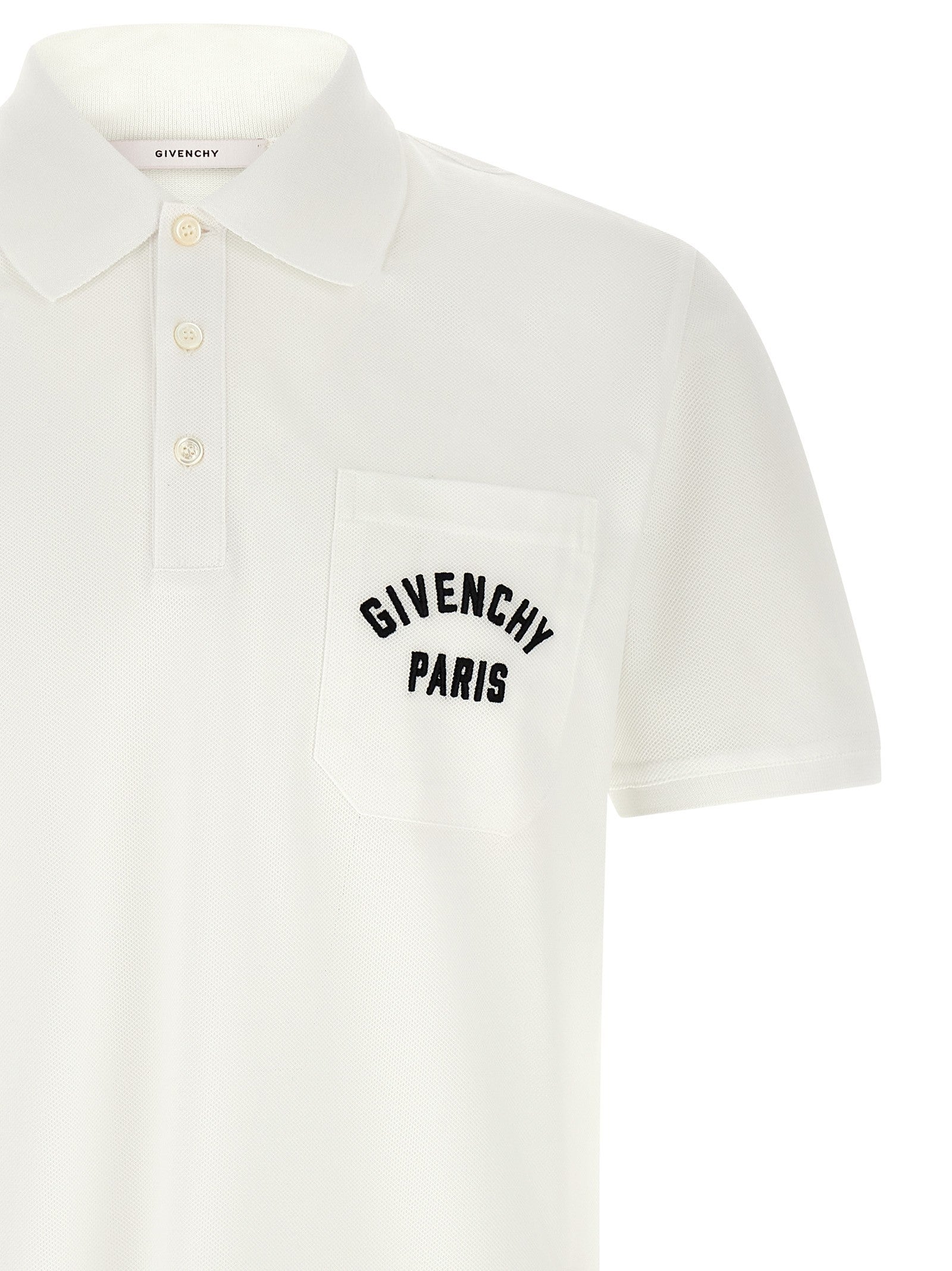 Givenchy - Pocket embroidery polo shirt