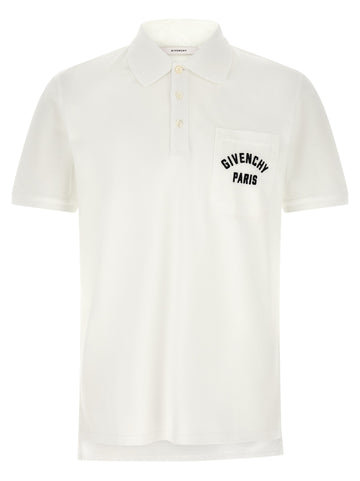 Givenchy - Pocket embroidery polo shirt