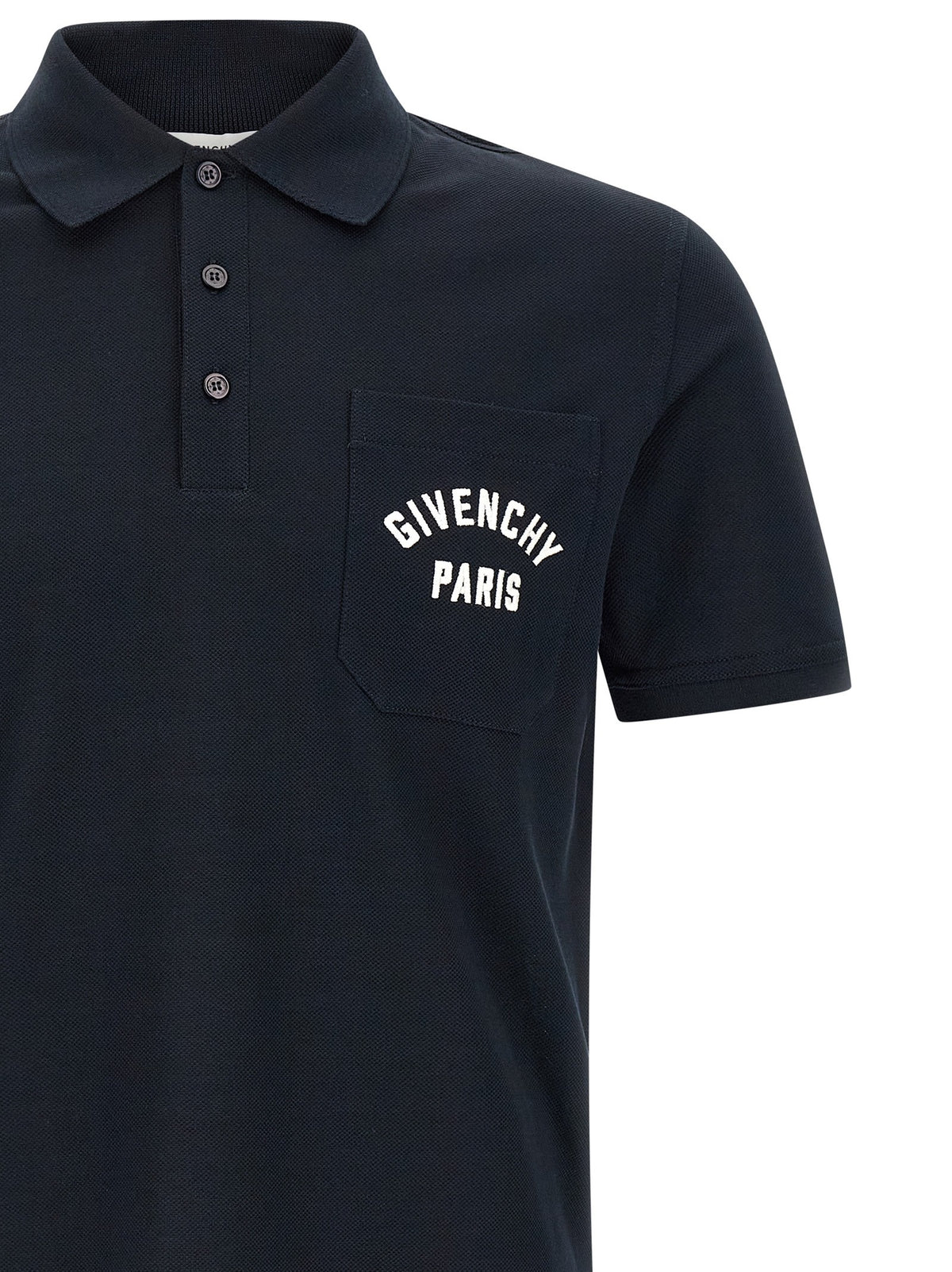 Givenchy - Pocket embroidery polo shirt