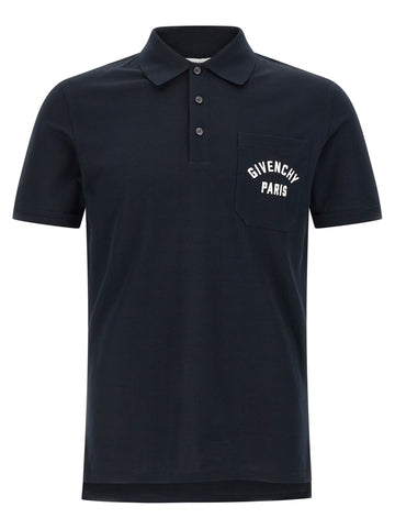 Givenchy - Pocket embroidery polo shirt