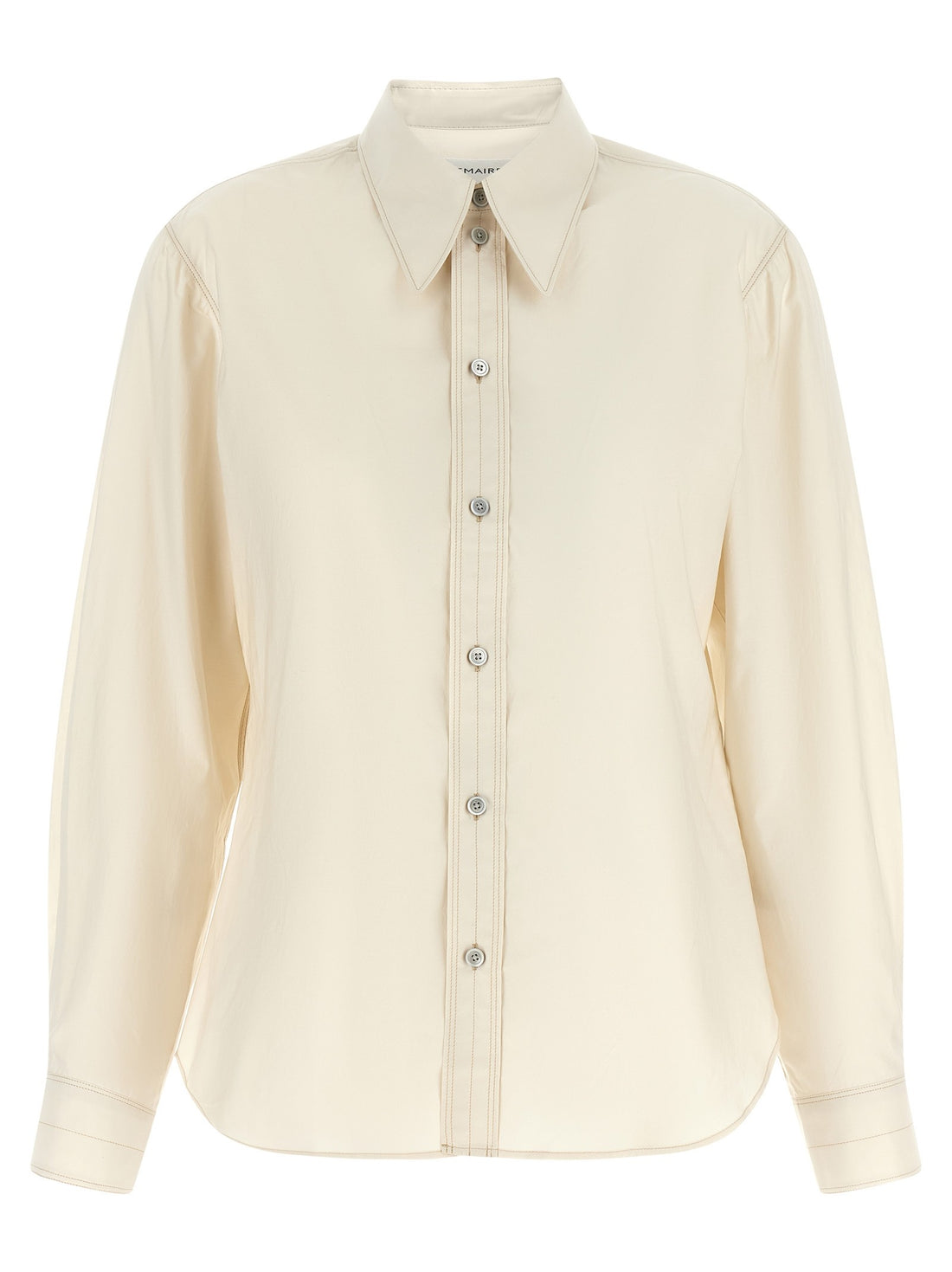 LEMAIRE - Pointed collar shirt beige