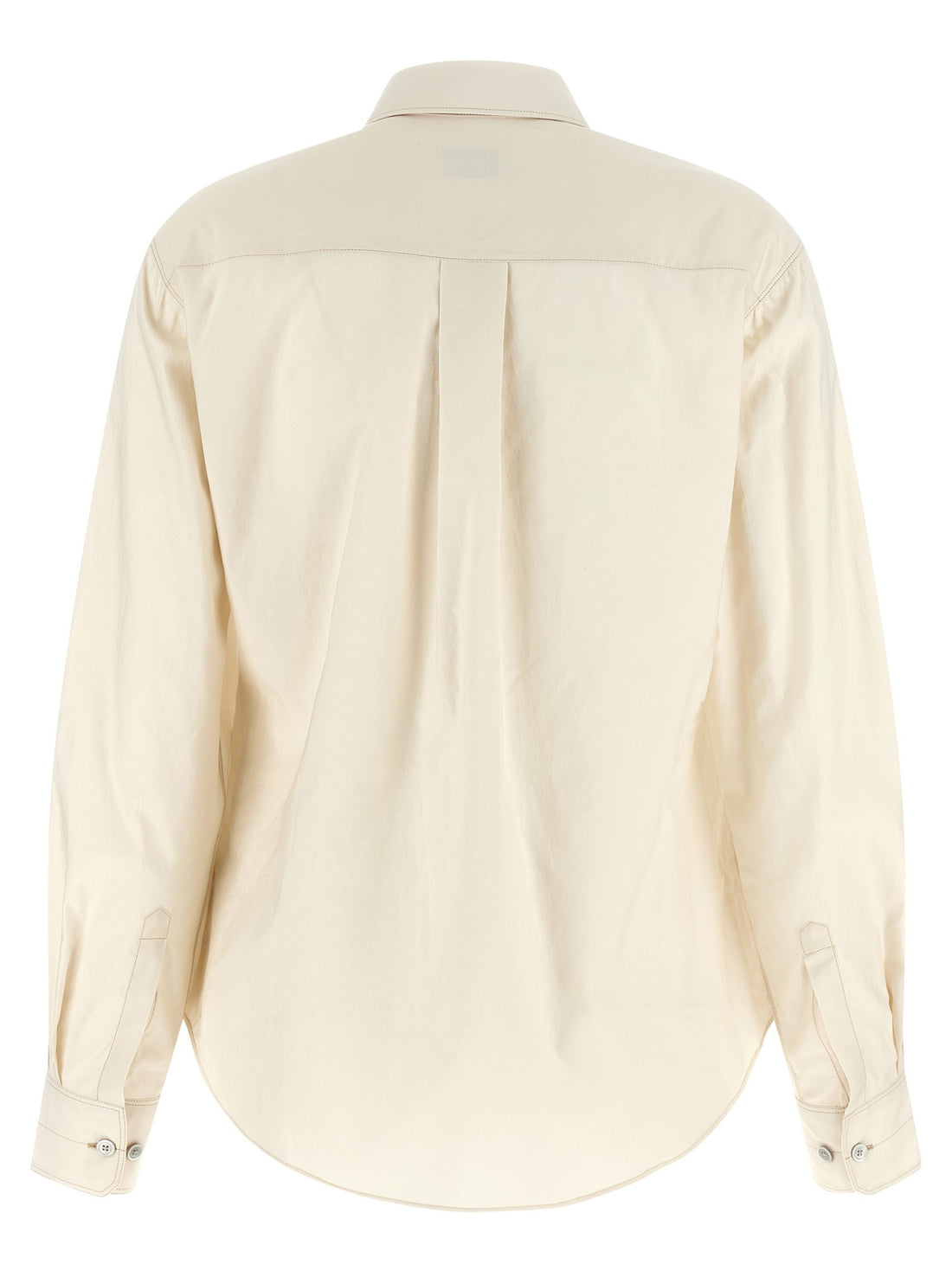 LEMAIRE - Pointed collar shirt beige