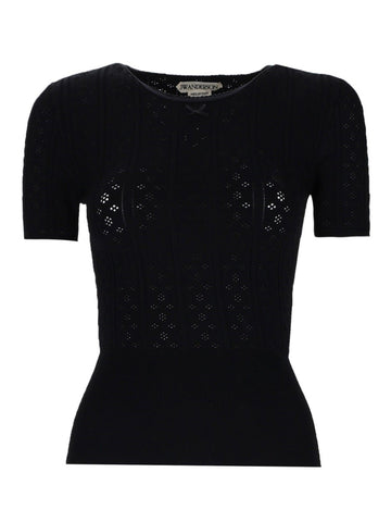 jw anderson "POINTELLE" T-SHIRT