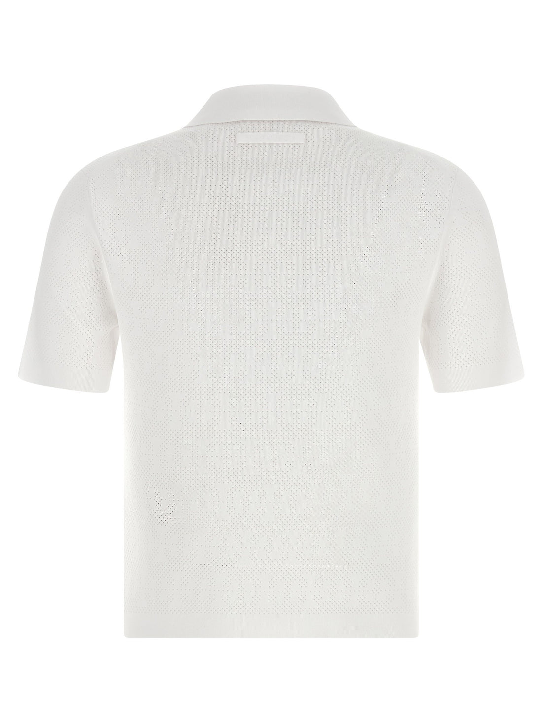 Tory Burch - Pointelle viscose polo shirt