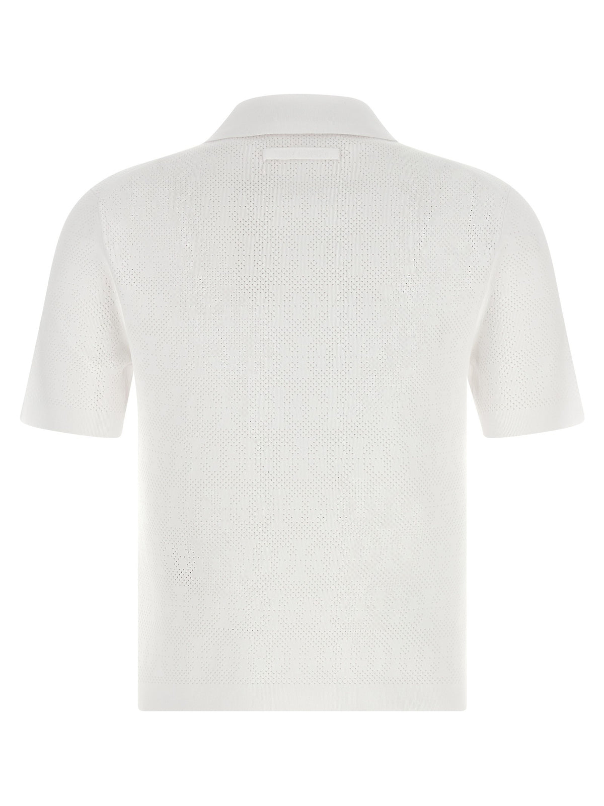 Tory Burch - Pointelle viscose polo shirt