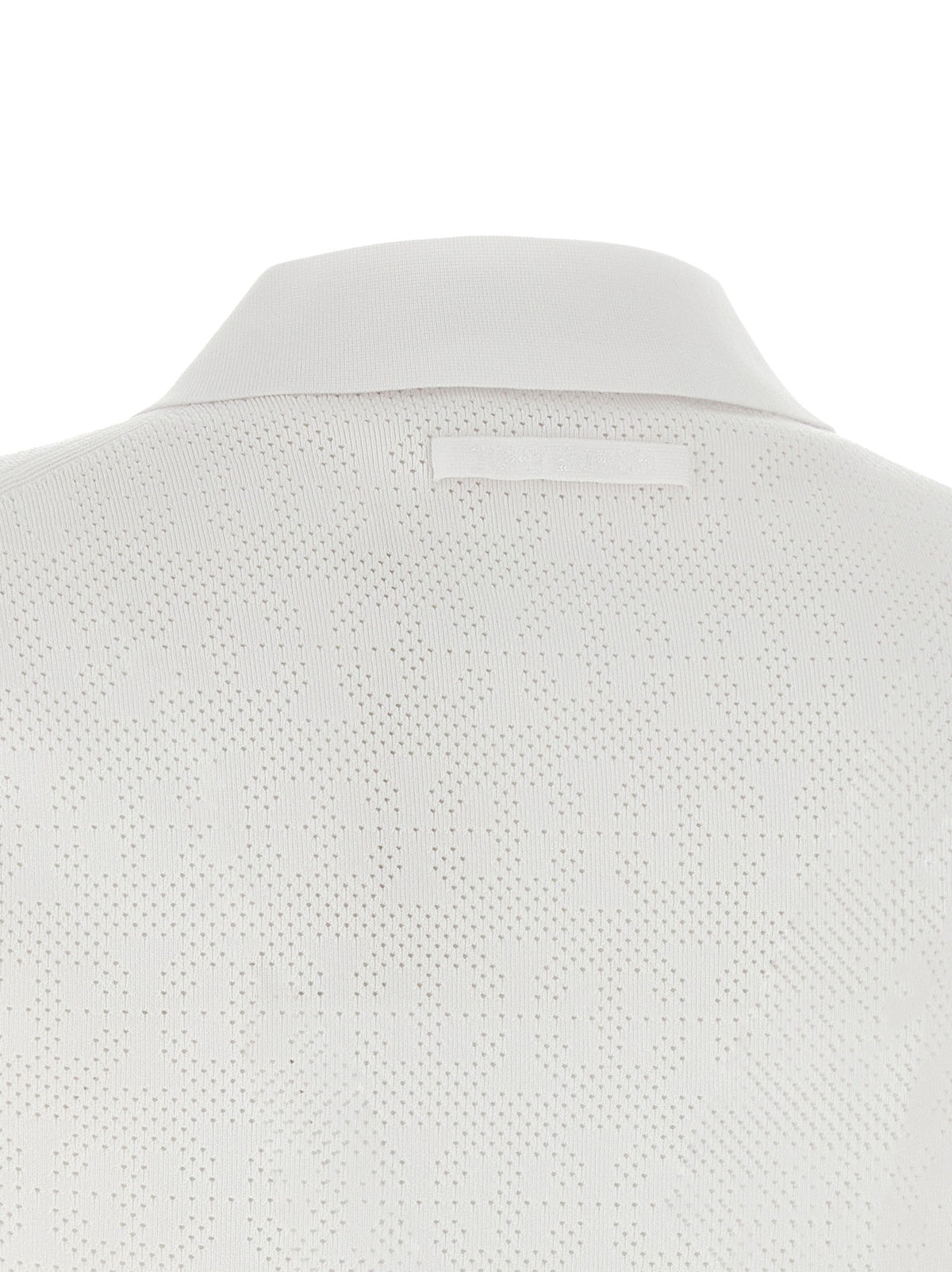Tory Burch - Pointelle viscose polo shirt