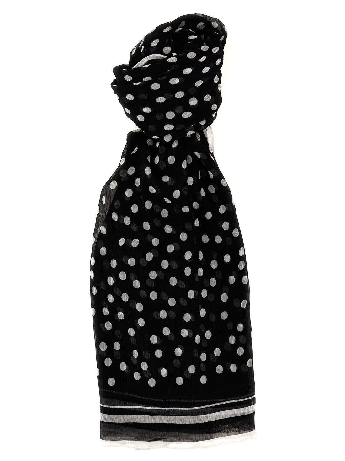 Dolce & Gabbana - Polka dot chiffon scarf polka-dot-chiffon-scarf