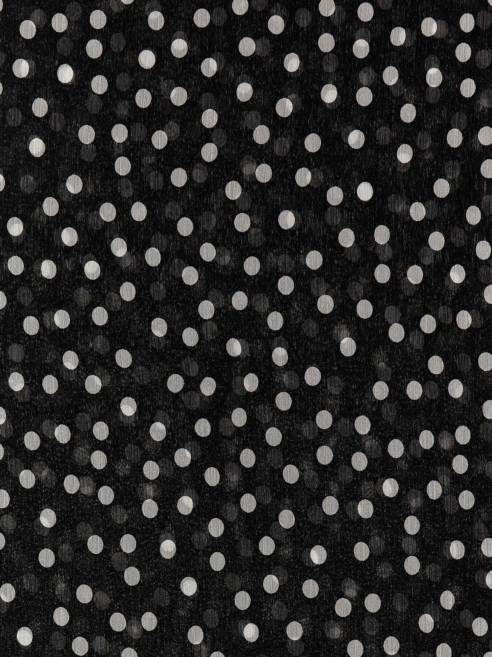 Dolce & Gabbana - Polka dot chiffon scarf