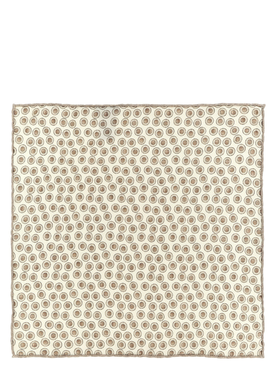 Brunello Cucinelli - Polka dot pocket clutch bag beige U