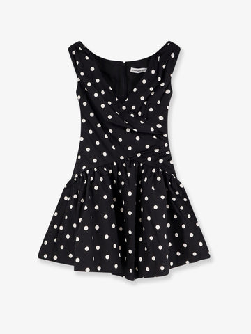 Polka-dots cotton mini dress polka-dots-cotton-mini-dress