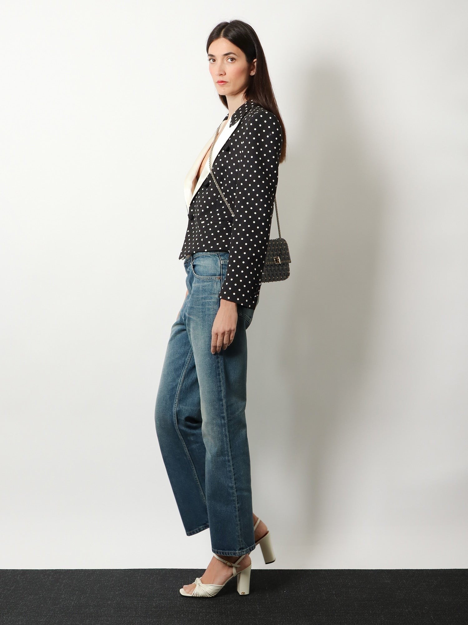 Valentino - Polka-Dots viscose blazer