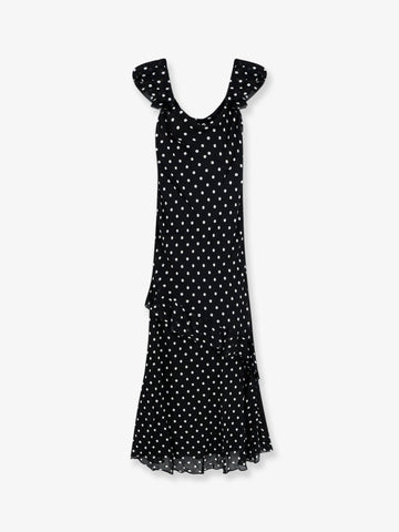 SELF PORTRAIT SELF PORTRAIT - Polka-dots viscose dress
