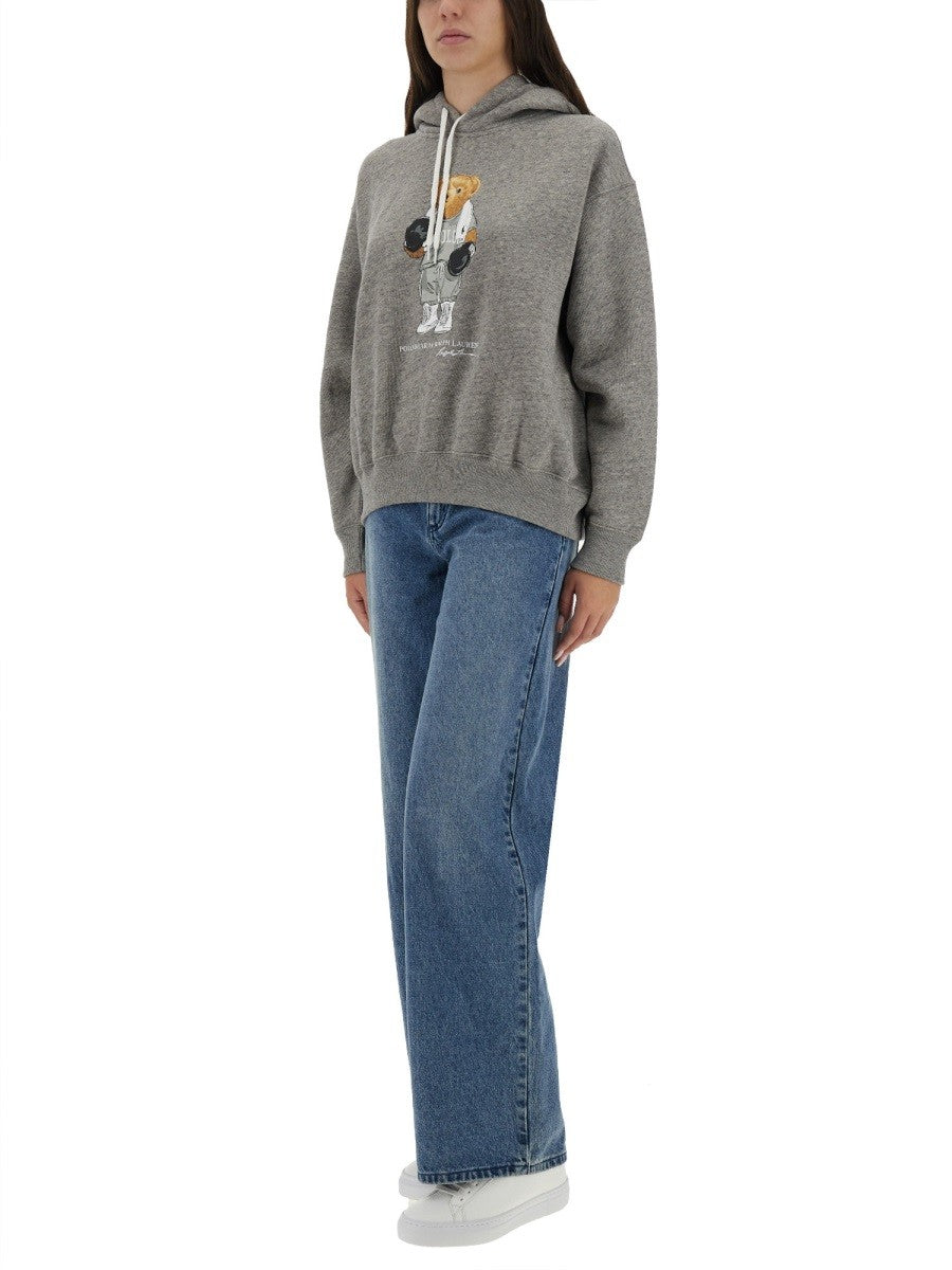 "POLO BEAR" HOODED SHIRT