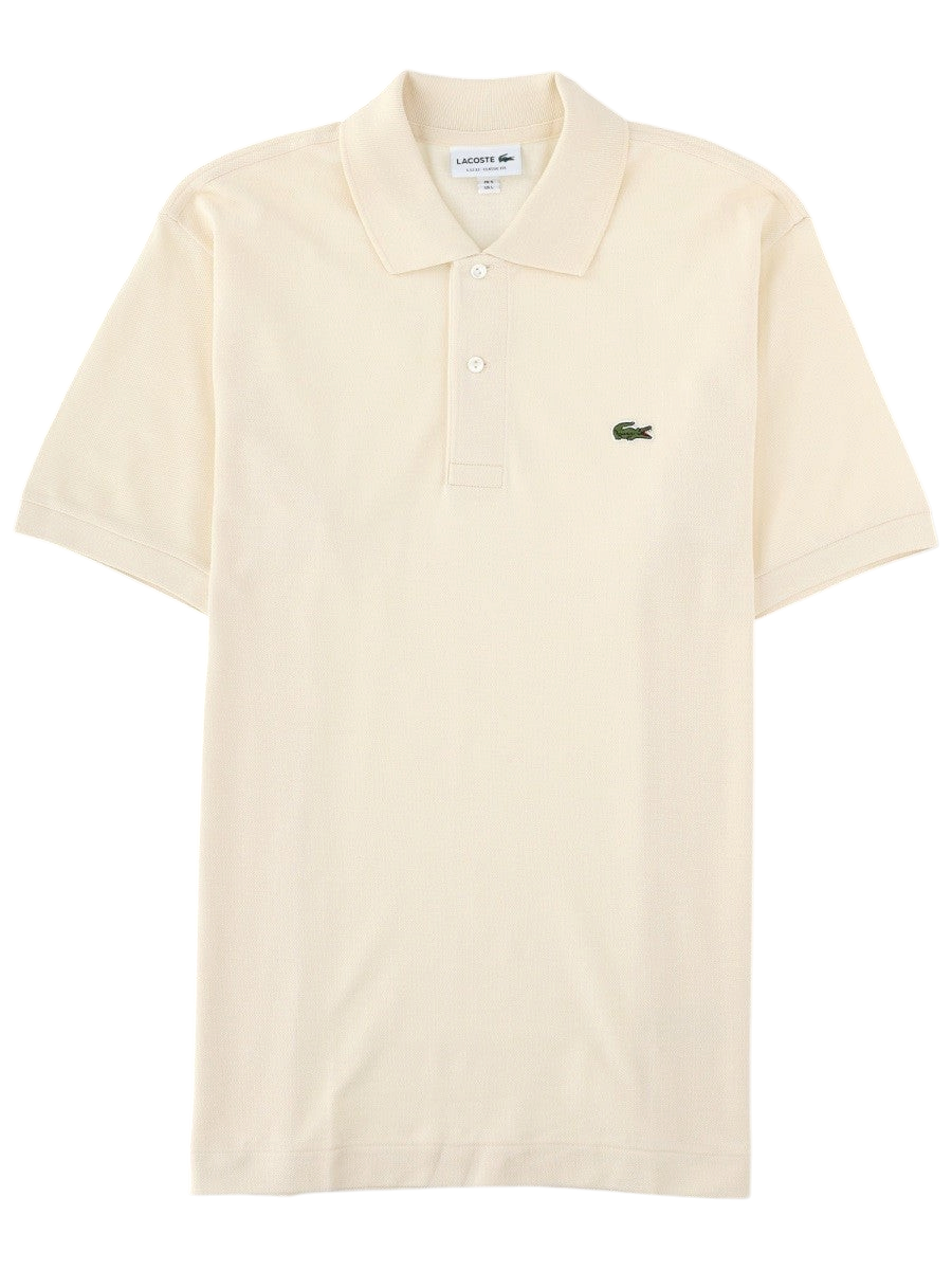 Lacoste - Classic Short-sleeve Polo Shirt Ivory Ivory