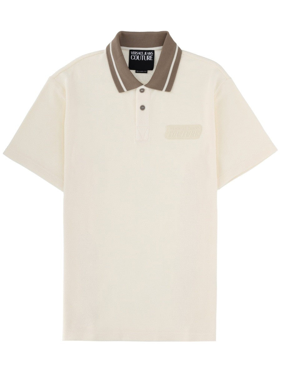 Versace Jeans Couture - POLO CON PATCH LOGO polo-con-patch-logo
