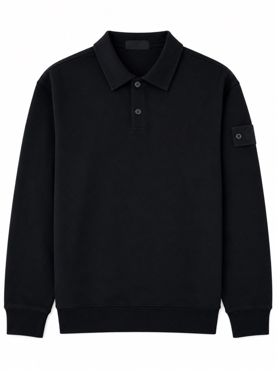 Stone Island - POLO CON PATCH LOGO