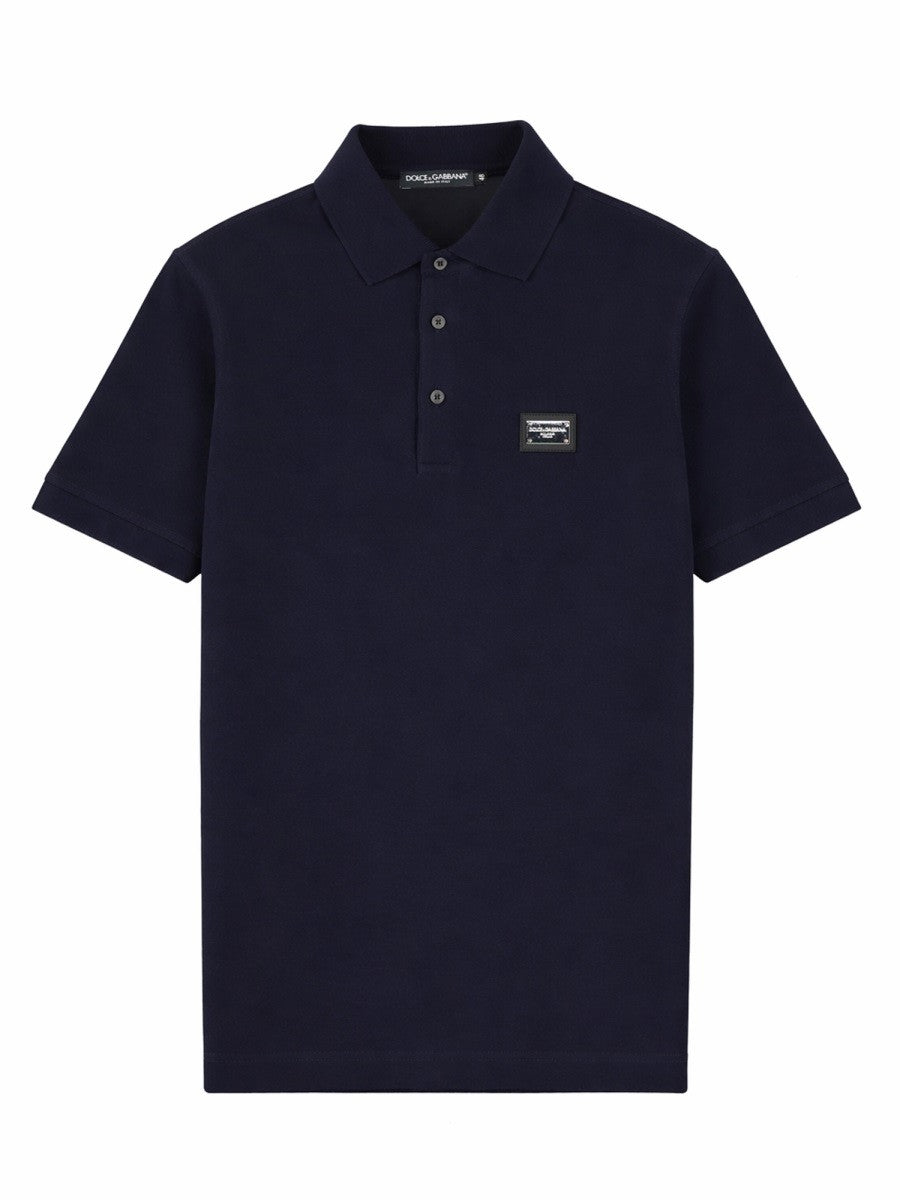 Dolce & Gabbana - POLO CON PATCH LOGO polo-con-patch-logo_708d8efb-7975-4296-8545-2ad020c1a4a0