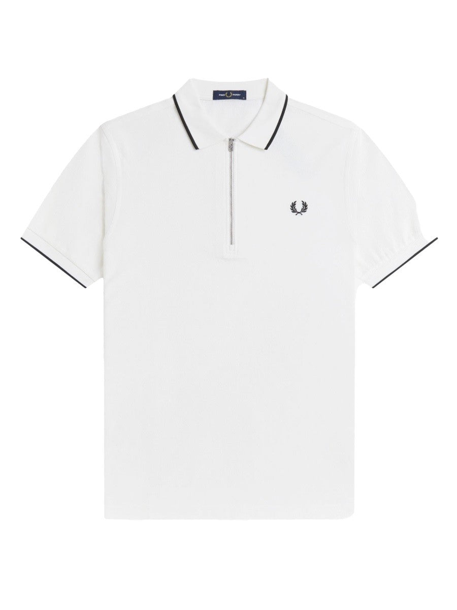FRED PERRY FRED PERRY - POLO CON ZIP E LOGO