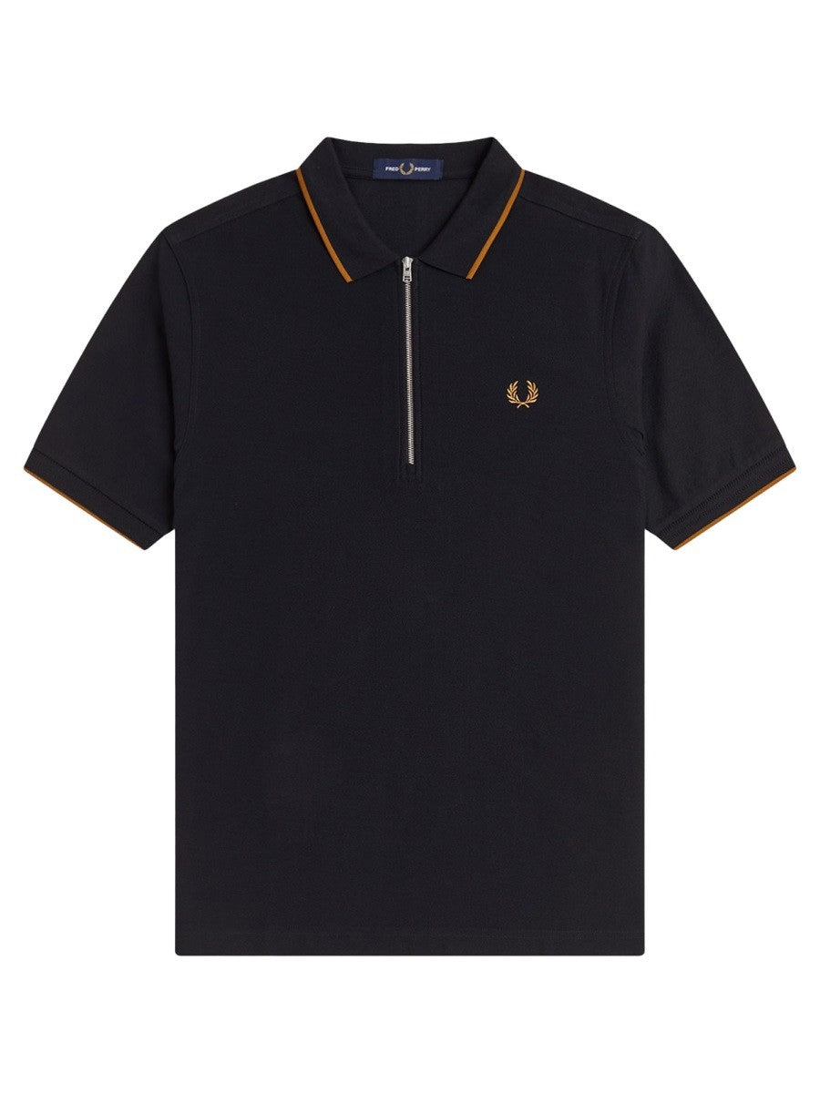 FRED PERRY FRED PERRY - POLO CON ZIP E LOGO