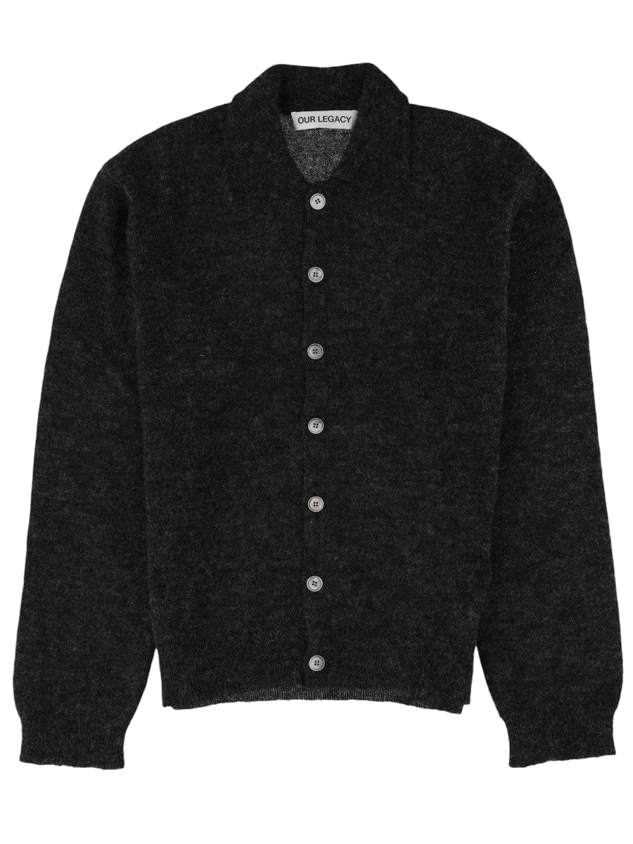 Our Legacy - POLO DA SERA IN ALPACA Grey