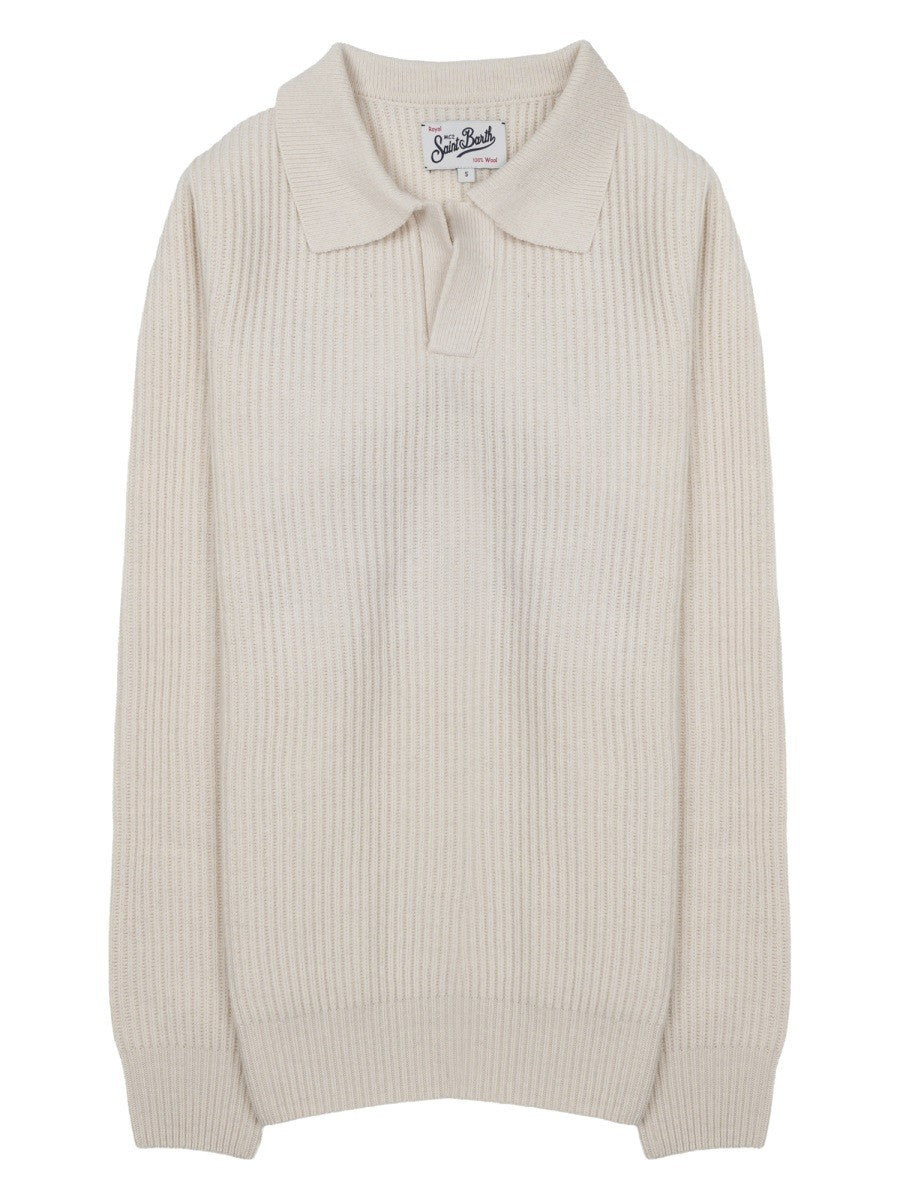 MC2 SAINT BARTH MC2 SAINT BARTH - MAGLIA CON COLLETTO A POLO