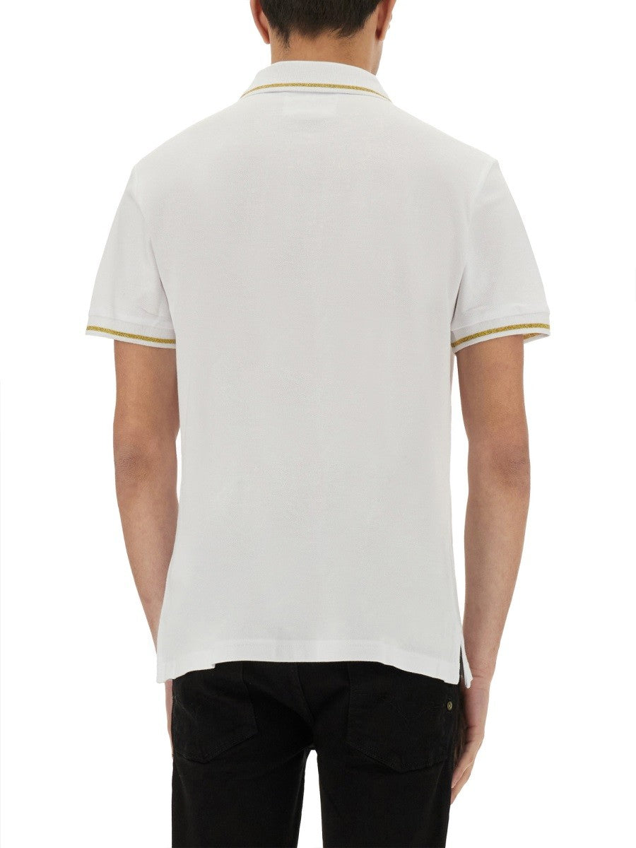 Versace Jeans Couture - POLO IN COTONE CON V-EMBLEM