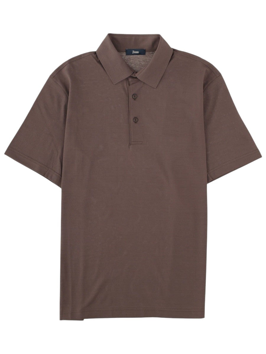 Herno - POLO IN COTONE polo-in-cotone_08c7bcb6-c186-4e81-bfd4-85a96b1ed743